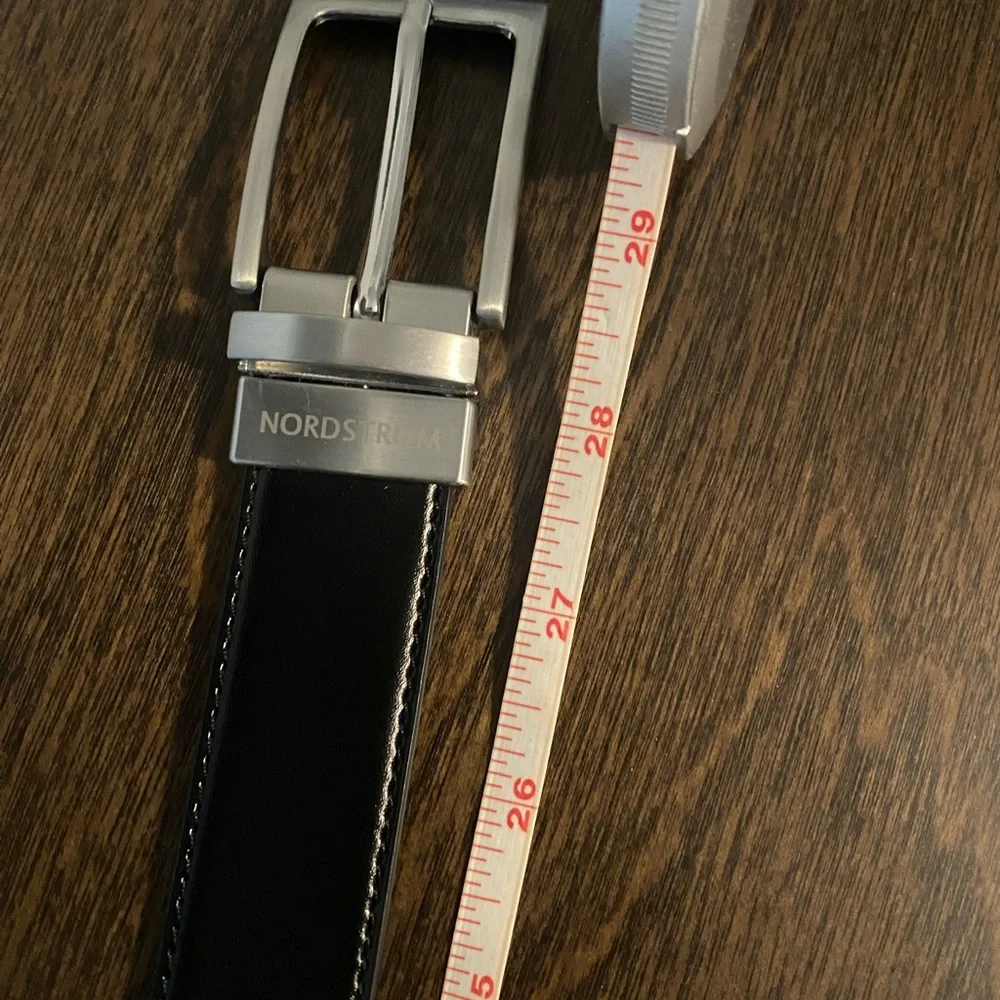 Boys Nordstrom leather belt reversible